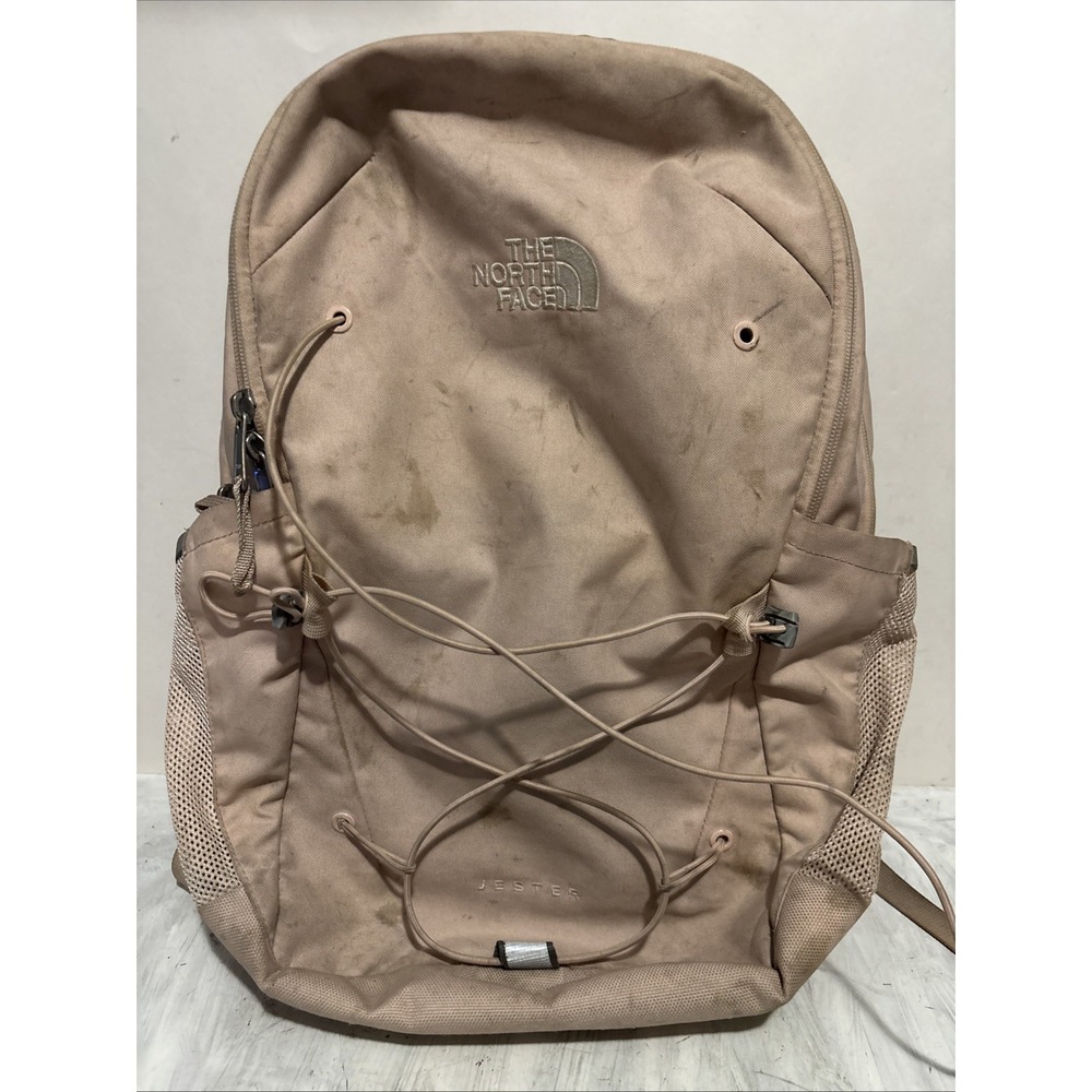 The North Face Womens Jester Backpack Pink Moss Bungee School Bag NF0A3VXG